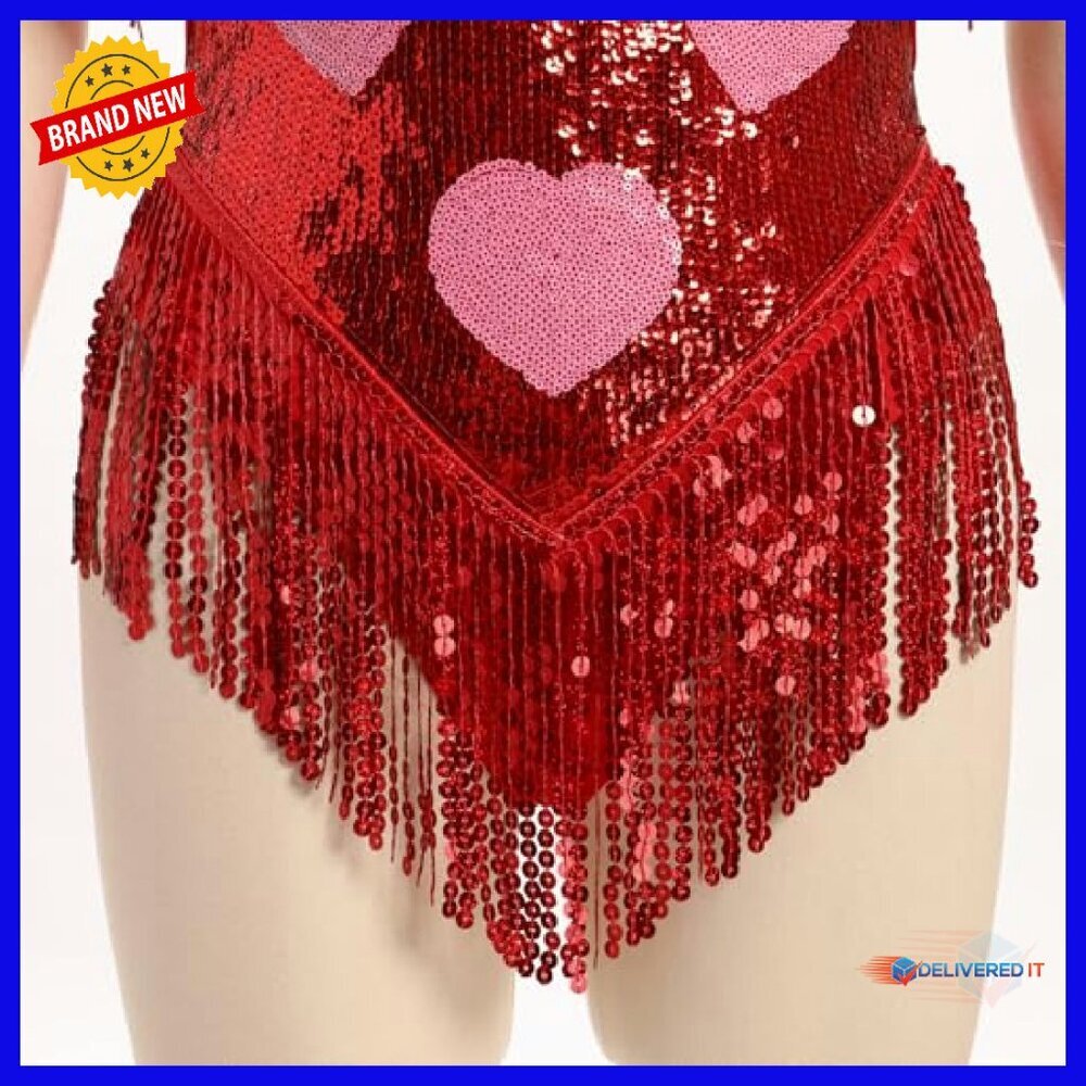 Sparkle Star Fringe Bodysuit Rave Festival Outfit Adjustable Halter - Picture 7 of 8